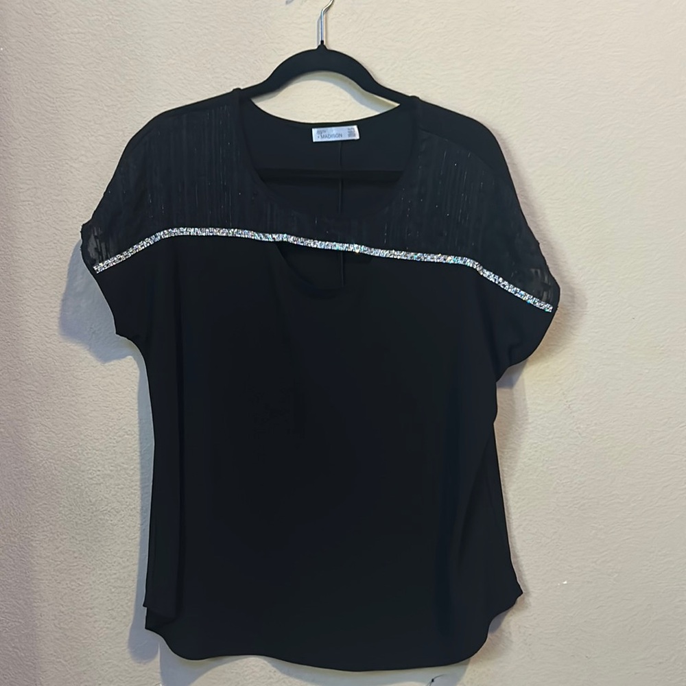 Black 89th + Madison blouse